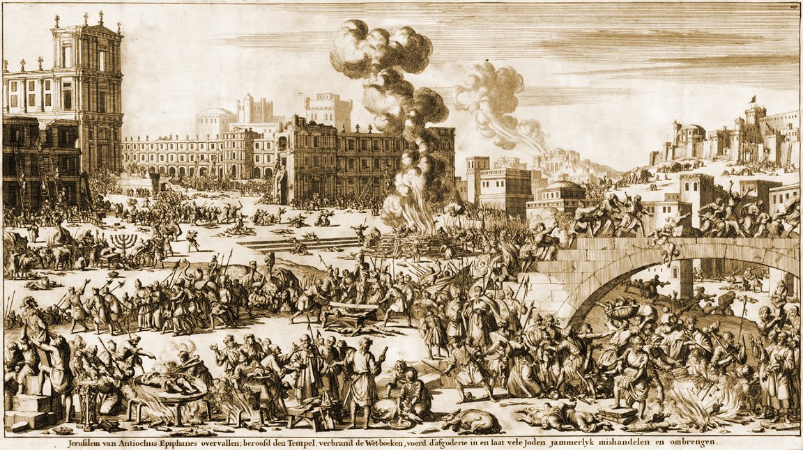 Antiochus Epiphanes spoils Jerusalem