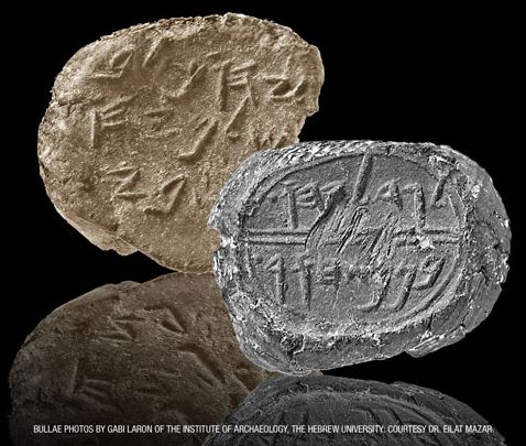 The seals of Jeremiah’s captors