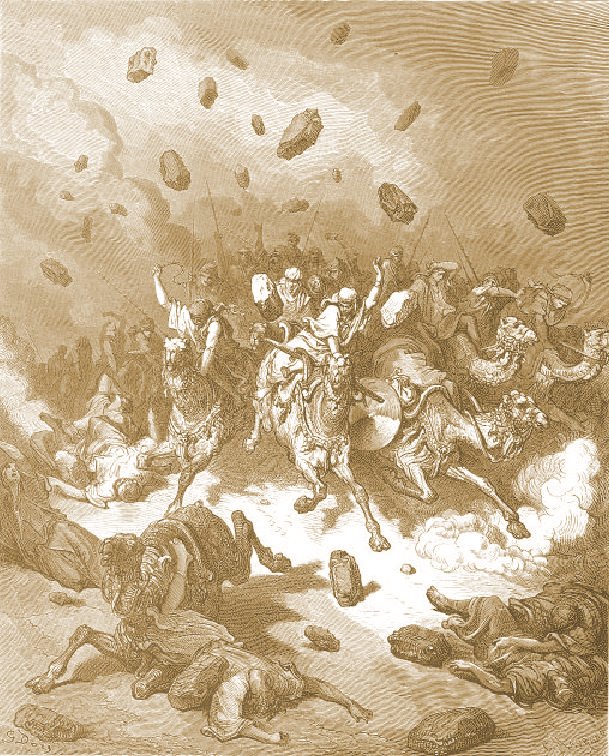 Destruction of the army of the Amorites