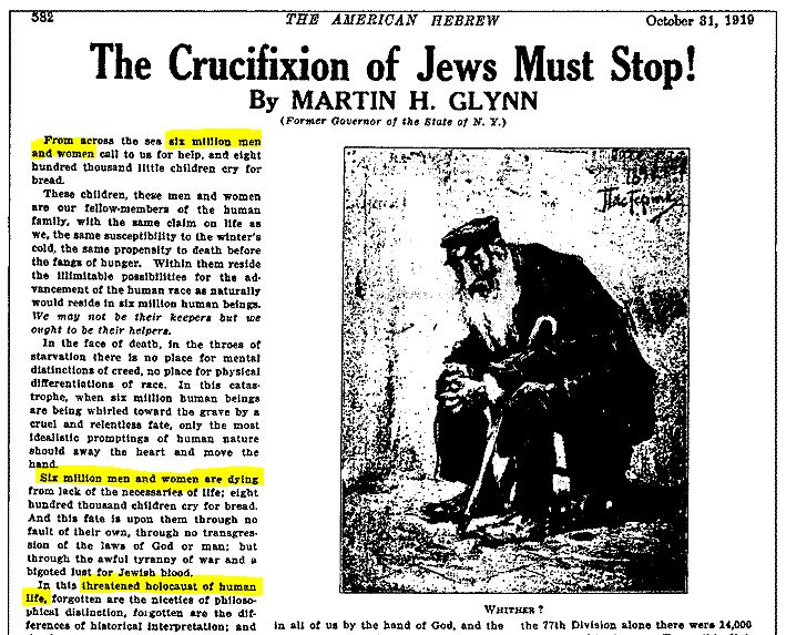 "The Crucifixion of Jews Must Stop!"