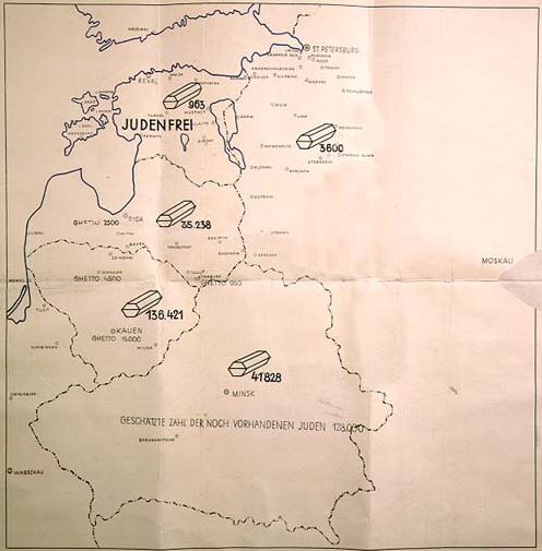 Estonia was already "judenfrei" by January 1942