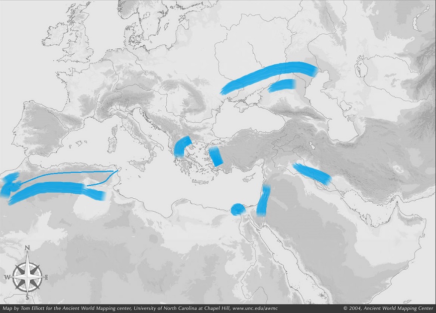 Diaspora at fall of Carthage