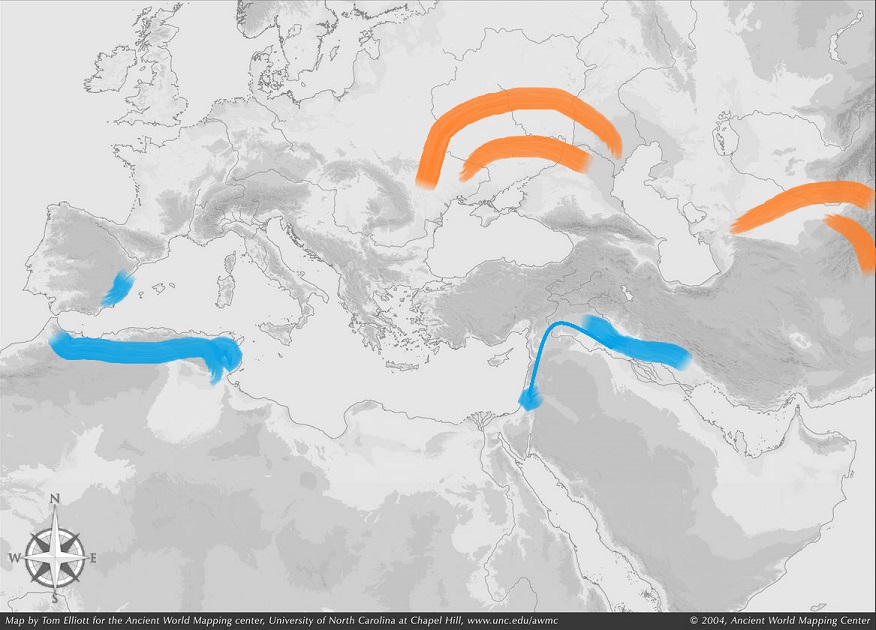 Diaspora around 450 BCE
