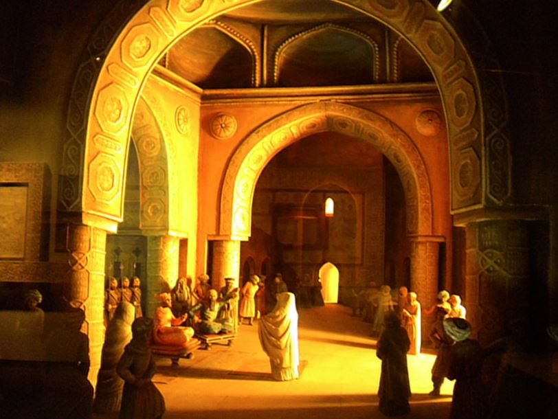 Saadia Gaon before the Caliph of Baghdad