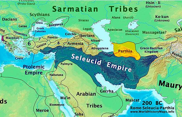 Seleucid Empire, 200 BCE