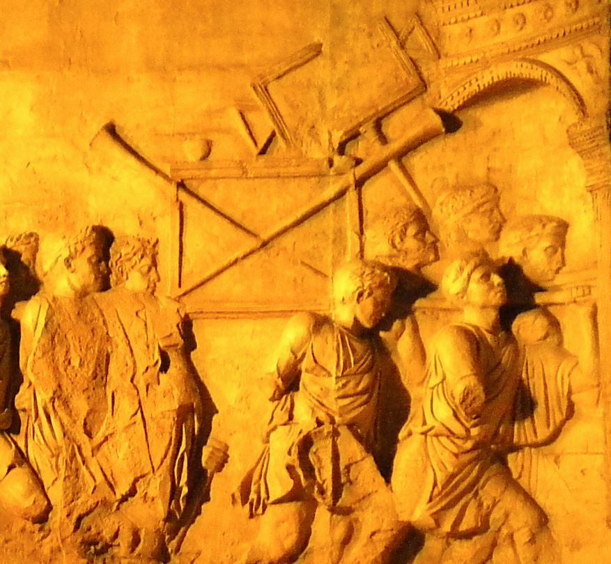 Table on arch of Titus