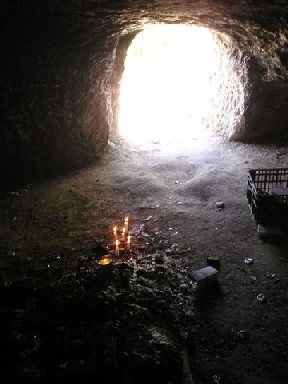 The burial cave of Chanah and her seven sons